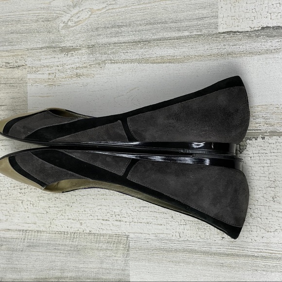 DVF leather and suede flat - 8M - Picture 3 of 7